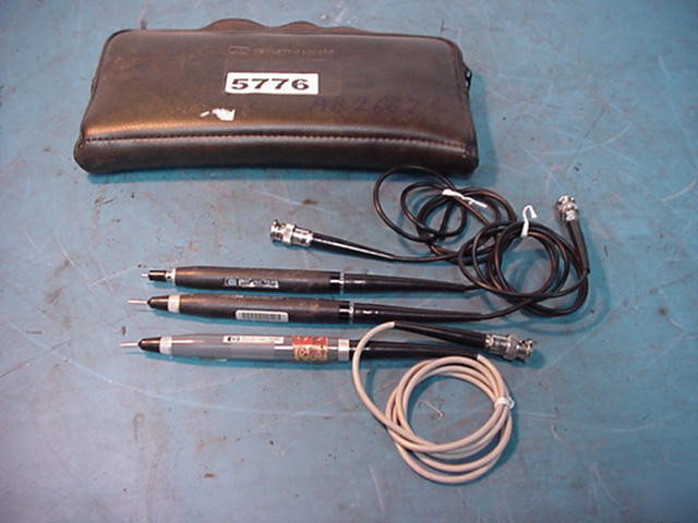 Hp 10525A, 10525E logic probes & hp 10526T logic pulser