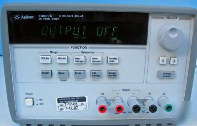 Agilent E3632A 120W power supply 15V 7A 30V 4A tested