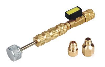 Dual SIZE1/4,3/8 valve core remover/installer hvac tool