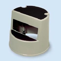 Mobile two-step step stool-rcp 2523 bei