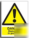 Demolition in prog.sign-adh.vinyl-300X400MM(wa-130-am)
