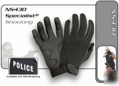 Hatch NS430 specialist police search shooting gloves lg