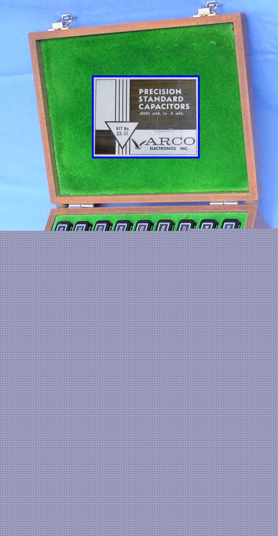 Arco ss-32 SS32 capacitor calibration kit standards exc