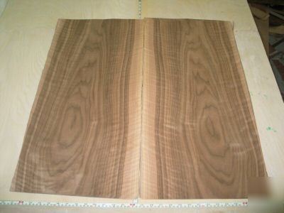Curly figured black walnut veneer 80 sq. ft. lot 3067