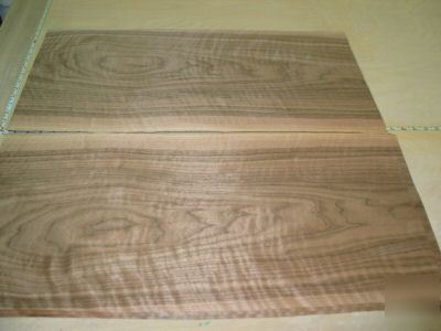 Curly figured black walnut veneer 80 sq. ft. lot 3067