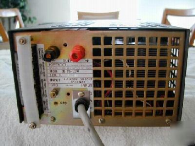 Kepco jqe 15-12M 0-15V/0-12AMPS power supply 