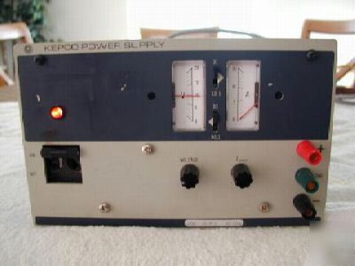 Kepco jqe 15-12M 0-15V/0-12AMPS power supply 