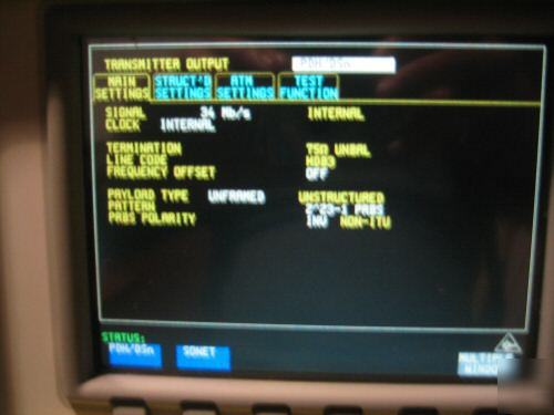 Nib agilent om er 37719A (sonet only 37718A equivalent)