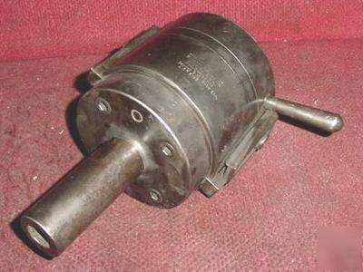 Vintage rickert & shafer #1-1/2 die head for lathe