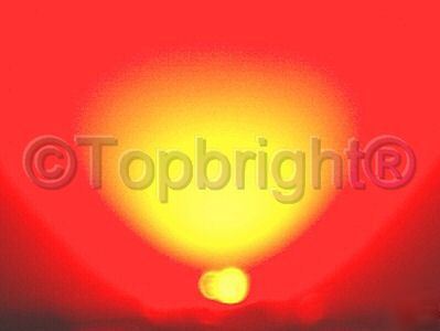 5 pc 3W prolight star high power red led 60 lm