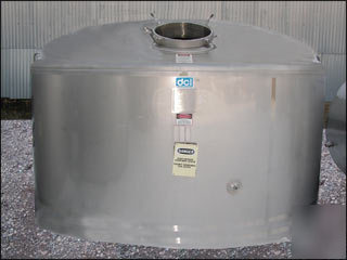 2000 gal dci kettle, 316L s/s, 30/125#-19380