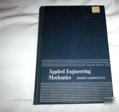 Applied engineering mechanics machinist jensen/chenowet