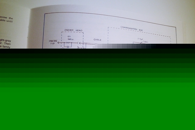 Tektronix P6131 10X passive probe op/service manual tek