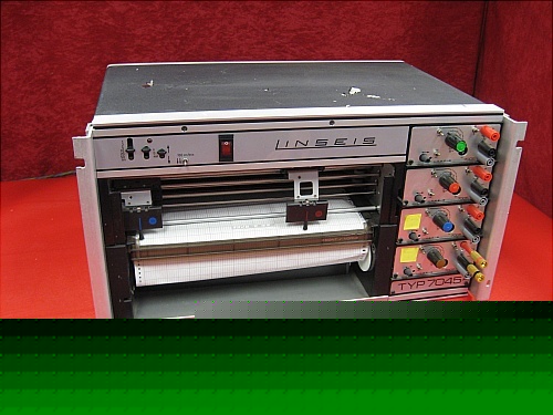 % linseis upright recorder l-7005 n/r