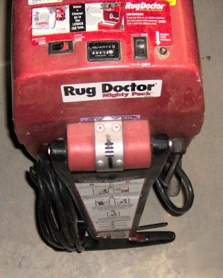 Carpet cleaner rug doctor 1 piece EZ1 w/upholstery att.