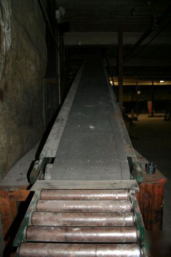 Heavy duty rapistan conveyor 20FT 16IN wide belt 