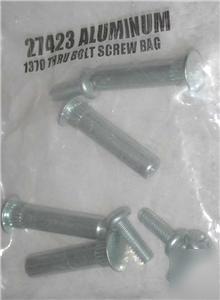 Locksmith sex bolts through mounting hardware 1/4 x 20
