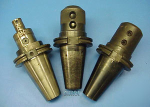 3 komet/erickson CAT50 cnc end mill tool holders