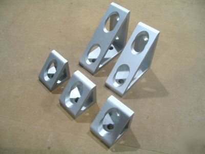8020 aluminum 15 s mixed corner gusset lot k (5 pcs)