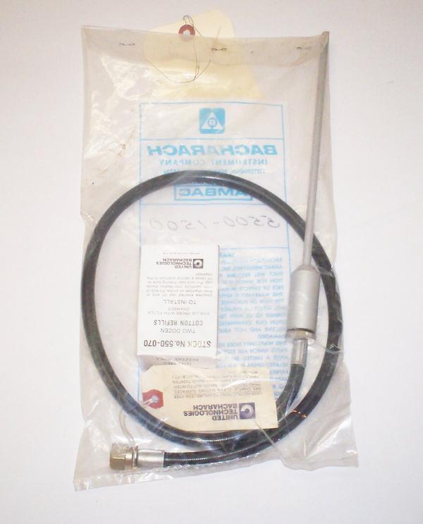 New bacharach instrument oxygen gas probe w/ filter 