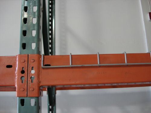 Interlake 14' Teardrop Pallet Racking Beam – 168x 5 Step Beam Crossmember, 3100Lb Capacity