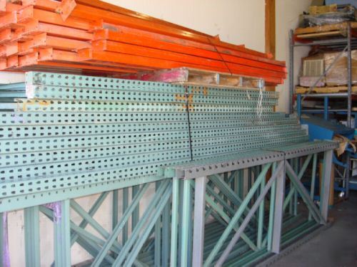 Pallet racks; interack / interlake; 14 sections (140')