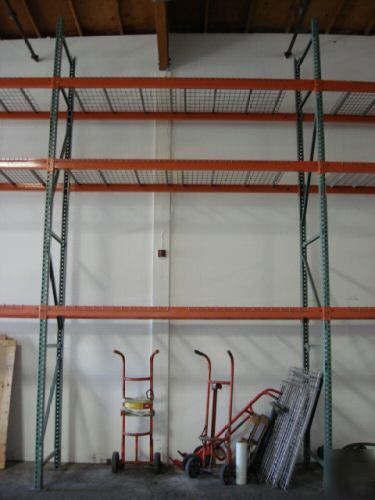 Pallet racks; interack / interlake; 14 sections (140')