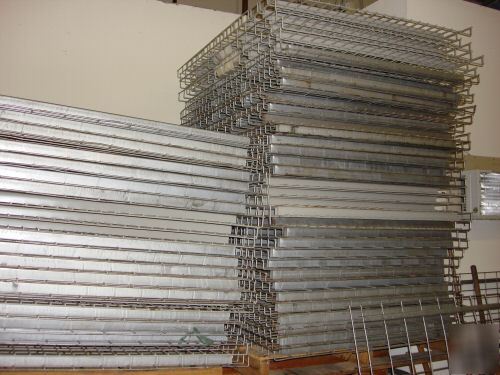 Pallet racks; interack / interlake; 14 sections (140')