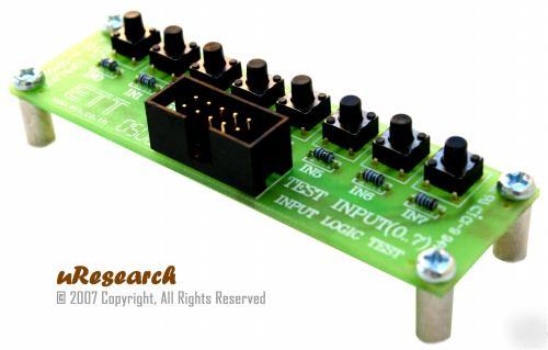 8-pb switch microcontroller interface basic stamp pic