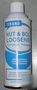 Terand nut - bolt loosener corrosion preventive