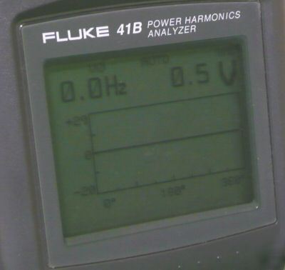 Fluke 41B power harmonics analyzer 41 excellent