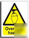 Overhead hazard sign-s. rigid-300X400MM(wa-115-rm)
