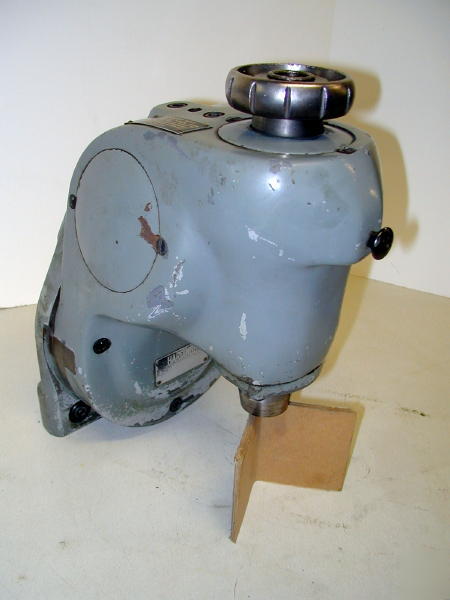Hardinge vertical milling attachment