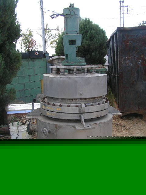 Proquip 100 gal stainless steel tank reactor w mixer