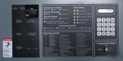 800 amp kohler automatic transfer switch - 480 volts