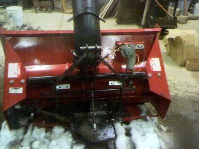 Case international 54FRS snowthrower 245 255 tractor 54