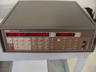 Keithley: 590 cv analyzer, <