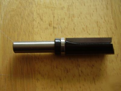 Tct profile router bit 2 flute, bearing guided,1/2 sh.