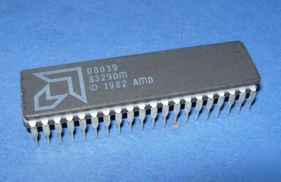 Amd D8039 40-pin cerdip cpu vintage AM8039DC