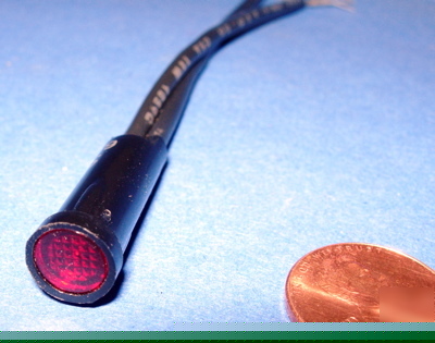 Lamp indicator solico red 6.3V 10 pieces