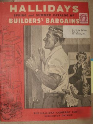 1960's hallidays company catalog asbestos