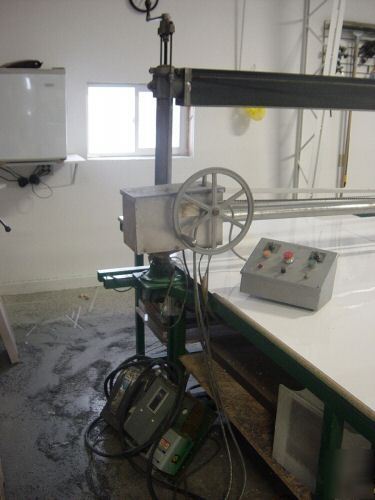 Hendrick 12 foot panel saw with power feed option