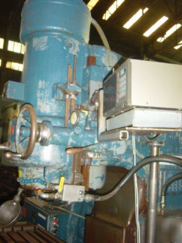 Kearney & trecker vertical mill model tf-20 w/sony dro