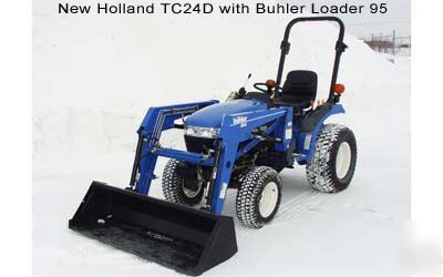 Ford 1215 tractor loader #7
