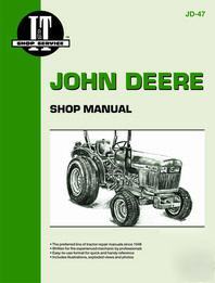 I&t shop manual for john deere models 850, 950, 1050
