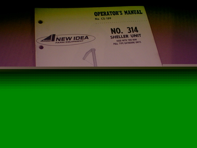 New idea 314 sheller unit operator manual