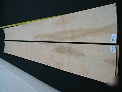 Nice birdseye maple veneer w/heartwood 37 sqft lot 3110
