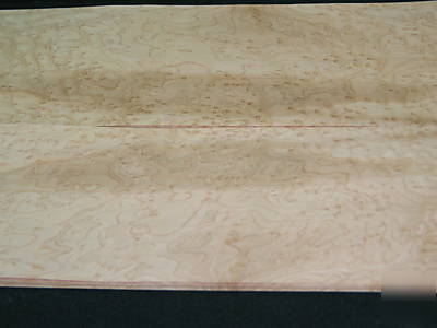 Nice birdseye maple veneer w/heartwood 37 sqft lot 3110