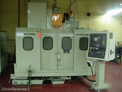 Mitsui seiki vs-3A 32,000 rpm spindle 60 atc (4037)