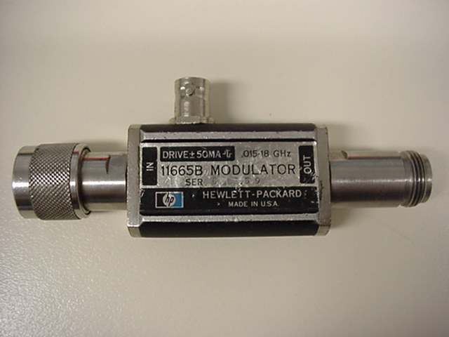 Hp 11665B modulator .015 - 18 ghz *tested & working*